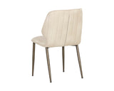 Clinton Dining Chair - Bronze - Bravo Cream 106695 Sunpan