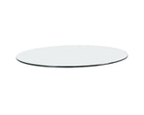 Glass Dining Table Top - Round - Clear - 59