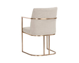 Rayla Dining Armchair - Belfast Oatmeal 106727 Sunpan