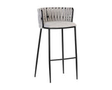 Sarai Barstool - Belfast Heather Grey 106729 Sunpan