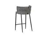 Sarai Counter Stool - Belfast Koala Grey 106730 Sunpan