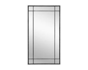 Pasadena Floor Mirror - Black 106738 Sunpan