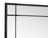 Pasadena Floor Mirror - Black 106738 Sunpan