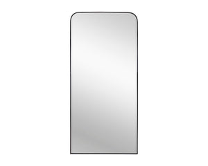 Calabasas Floor Mirror - Black 106741 Sunpan