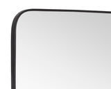 Calabasas Floor Mirror - Black 106741 Sunpan