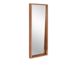 Fresno Floor Mirror - Narrow - Natural 106756 Sunpan