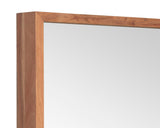 Fresno Floor Mirror - Narrow - Natural 106756 Sunpan