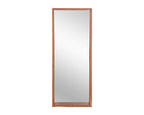 Fresno Floor Mirror - Narrow - Natural 106756 Sunpan