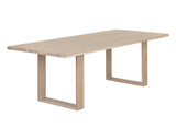 Thanus Dining Table - Light Oak - 94.5" 106758 Sunpan