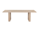 Thanus Dining Table - Light Oak - 94.5" 106758 Sunpan