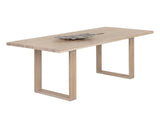 Thanus Dining Table - Light Oak - 94.5" 106758 Sunpan