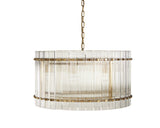 Kore Chandelier - Small - Brass - Clear 106785 Sunpan