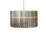 Kore Chandelier - Small - Nickel - Smoke Grey 106786 Sunpan