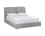 Lowe Bed - Queen - Belfast Heather Grey 106894 Sunpan