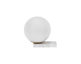 Elara Table Lamp - White Marble 106973 Sunpan