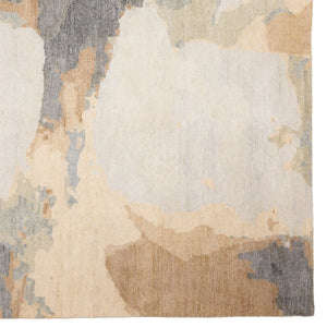 Capel Rugs Aquarelles Hand-knotted Area Rug Collection Inspired By French Impressionism For Timeless Elegance Noir, Ivory 100% Silk Pile 1070rs07060906330