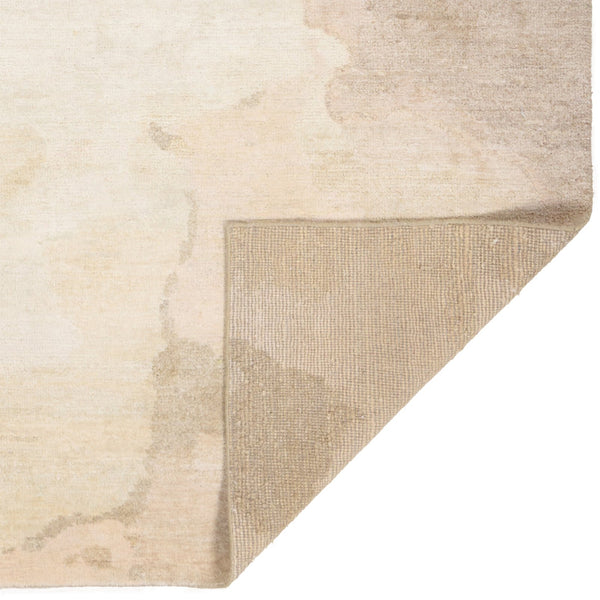 Capel Rugs Aquarelles Hand-knotted Area Rug Collection Inspired By French Impressionism For Timeless Elegance Blanc, Gold 100% Silk Pile 1070rs05000800650