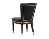 Alister Dining Chair - Bravo Black / Abbington Black 107018 Sunpan