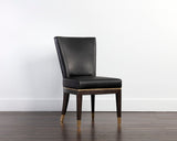 Alister Dining Chair - Bravo Black / Abbington Black 107018 Sunpan