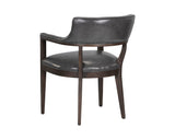 Brylea Dining Armchair - Brown - Brentwood Charcoal Leather 107050 Sunpan