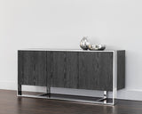 Dalton Sideboard - Stainless Steel - Grey 107055 Sunpan