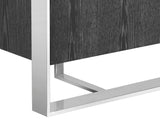 Dalton Sideboard - Stainless Steel - Grey 107055 Sunpan