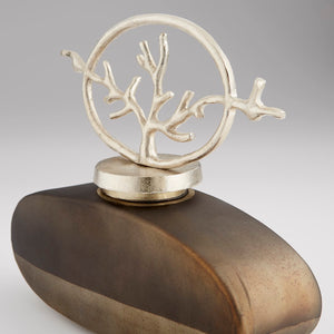 Cyan Design Round Viewleaf Sculpture 10705