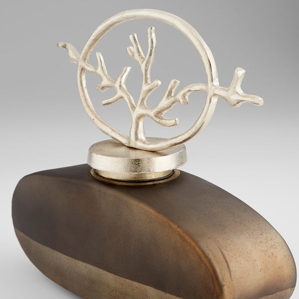 Cyan Design Round Viewleaf Sculpture 10705