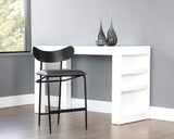 Gibbons Counter Stool - Black - Bravo Portabella 107064 Sunpan