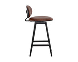 Ember Swivel Counter Stool - Bravo Cognac 107066 Sunpan