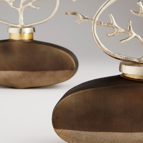 Cyan Design Round Viewleaf Sculpture 10706