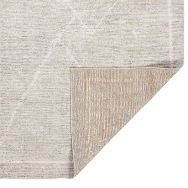 Capel Rugs Graylen Luxurious Hand-knotted Silk Rug With Modern Linear Design For Elegant Home Interiors Grey Stone, Ivory 100% Silk Pile 1071rs07060906300