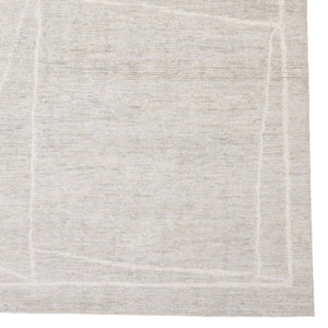 Capel Rugs Graylen Luxurious Hand-knotted Silk Rug With Modern Linear Design For Elegant Home Interiors Grey Stone, Ivory 100% Silk Pile 1071rs07060906300