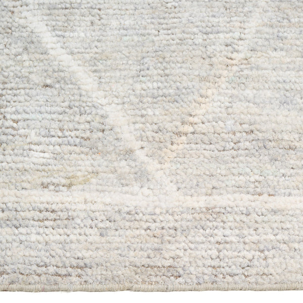 Capel Rugs Graylen Luxurious Hand-knotted Silk Rug With Modern Linear Design For Elegant Home Interiors Grey Stone, Ivory 100% Silk Pile 1071rs07060906300