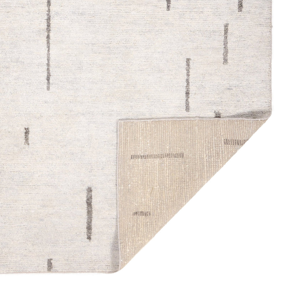 Capel Rugs Graylen Luxurious Hand-knotted Silk Rug With Modern Linear Design For Elegant Home Interiors Graphite, Black 100% Silk Pile 1071rs05000800375