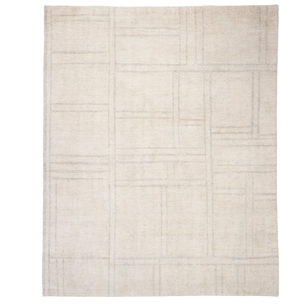 Capel Rugs Graylen Luxurious Hand-knotted Silk Rug With Modern Linear Design For Elegant Home Interiors Silver Tile, Gray 100% Silk Pile 1071rs07060906630