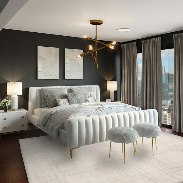 Capel Rugs Graylen Luxurious Hand-knotted Silk Rug With Modern Linear Design For Elegant Home Interiors Silver Tile, Gray 100% Silk Pile 1071rs07060906630