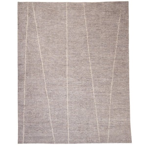 Capel Rugs Graylen Luxurious Hand-knotted Silk Rug With Modern Linear Design For Elegant Home Interiors Shadow, Tan 100% Silk Pile 1071rs09001200770