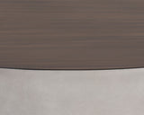 Diaz Coffee Table - Grey - Wood Grain Brown 107196 Sunpan