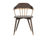 Demi Dining Chair - Distressed Brown 107287 Sunpan