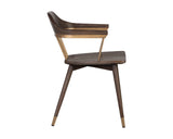 Demi Dining Chair - Distressed Brown 107287 Sunpan