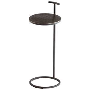 Audrey Side Table Antique Brass and Black 10730 Cyan Design