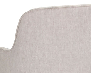 Franklin Counter Stool - Beige Linen 107318 Sunpan