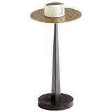 Beauvais Side Table Aged Brass and Black 10731 Cyan Design