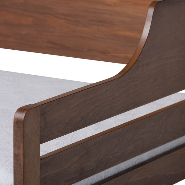 Baxton Studio Baxton Studio Jameson Expandable Twin to King Daybed with Storage Drawer in Walnut Finish - Stylish & Versatile MG0033-1-Walnut-Daybed