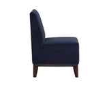 Kosovo Modular Banquette - Single Seat - Abbington Navy 107346 Sunpan