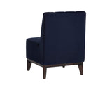 Kosovo Modular Banquette - Single Seat - Abbington Navy 107346 Sunpan