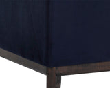 Kosovo Modular Banquette - Single Seat - Abbington Navy 107346 Sunpan