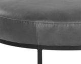 Elgin Ottoman - Overcast Grey 107416 Sunpan