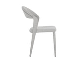 Romina Dining Chair - Belfast Heather Grey 107437 Sunpan